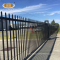 faux curved wrought iron fence panels